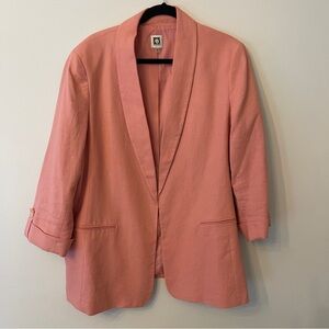 Anne Klein Women's Pink Blazer XL